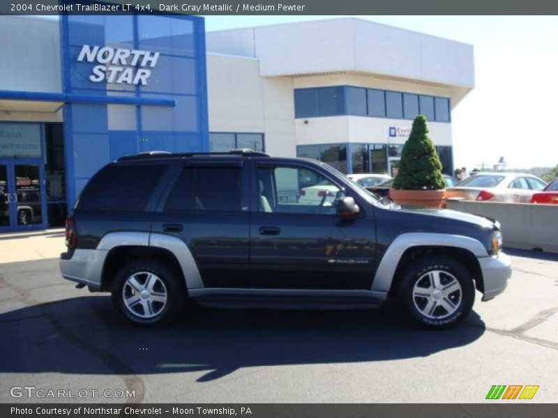 Dark Gray Metallic / Medium Pewter 2004 Chevrolet TrailBlazer LT 4x4