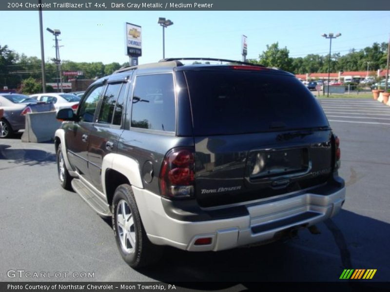 Dark Gray Metallic / Medium Pewter 2004 Chevrolet TrailBlazer LT 4x4