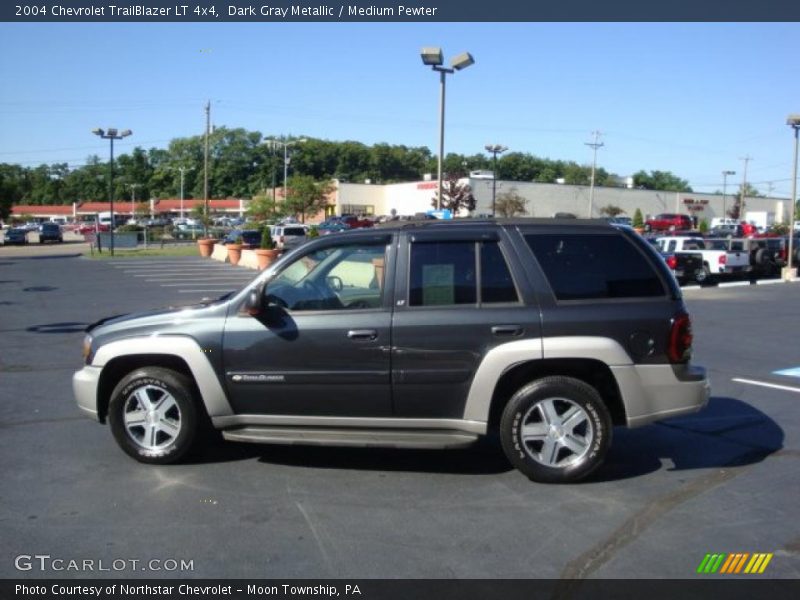 Dark Gray Metallic / Medium Pewter 2004 Chevrolet TrailBlazer LT 4x4