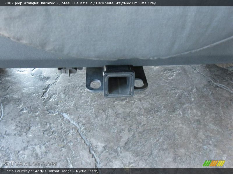 Steel Blue Metallic / Dark Slate Gray/Medium Slate Gray 2007 Jeep Wrangler Unlimited X