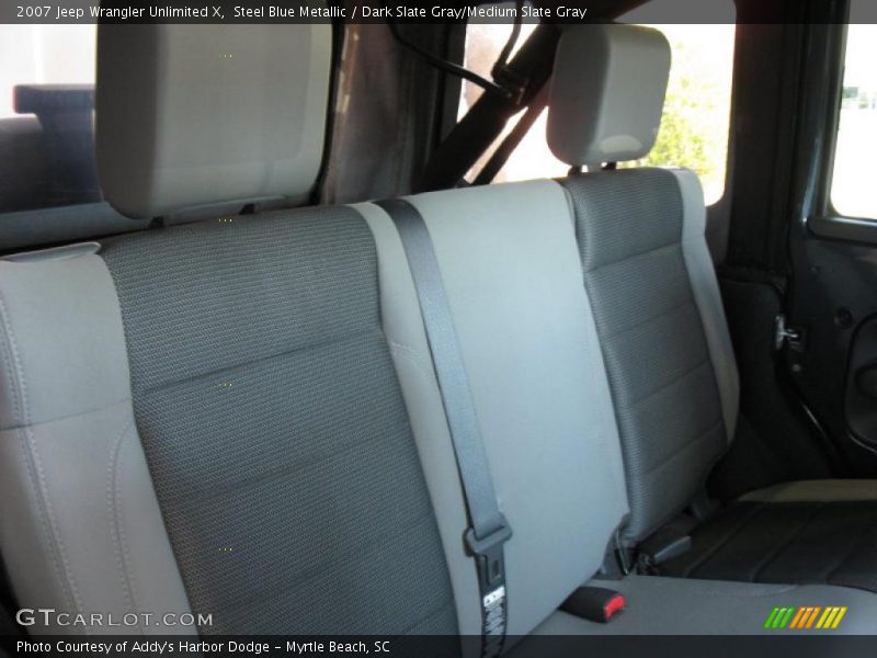 Steel Blue Metallic / Dark Slate Gray/Medium Slate Gray 2007 Jeep Wrangler Unlimited X