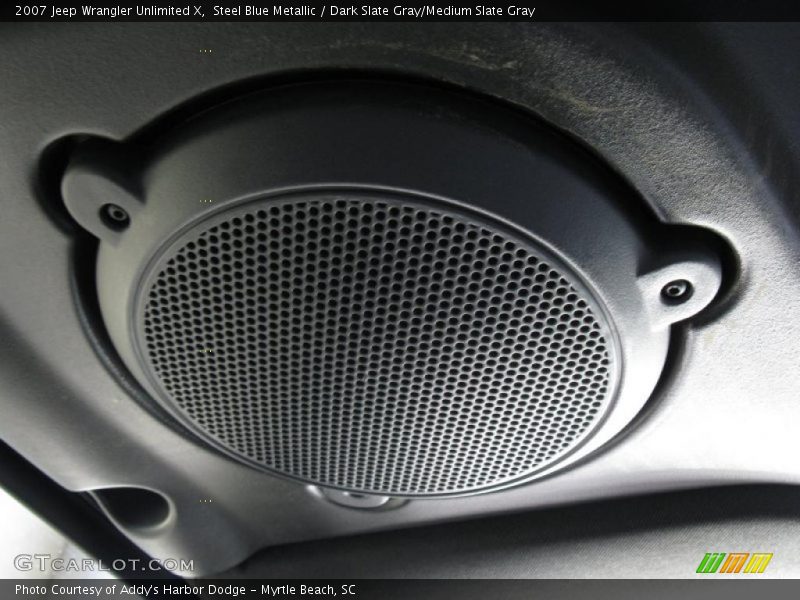 Steel Blue Metallic / Dark Slate Gray/Medium Slate Gray 2007 Jeep Wrangler Unlimited X
