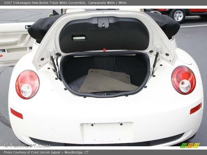 Campanella White / White 2007 Volkswagen New Beetle Triple White Convertible