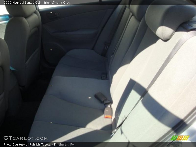 Bright Silver / Gray 2009 Hyundai Sonata GLS