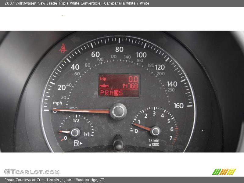 Campanella White / White 2007 Volkswagen New Beetle Triple White Convertible