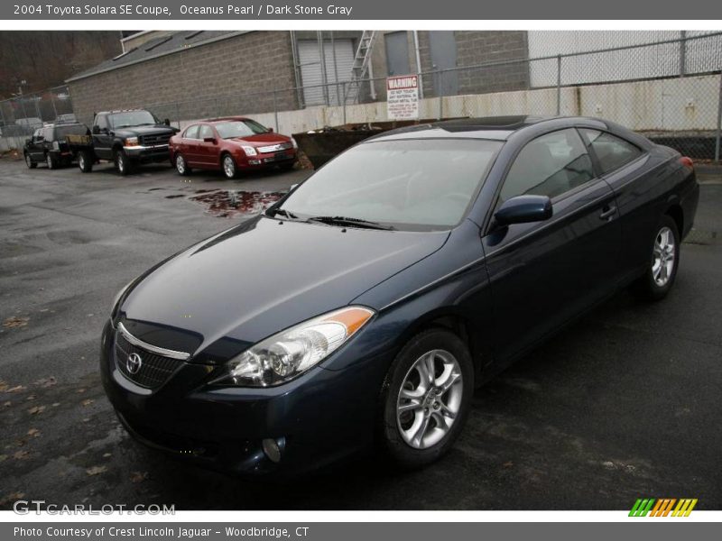 Oceanus Pearl / Dark Stone Gray 2004 Toyota Solara SE Coupe