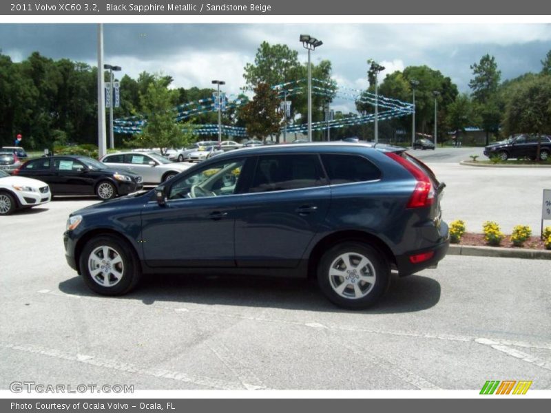 Black Sapphire Metallic / Sandstone Beige 2011 Volvo XC60 3.2