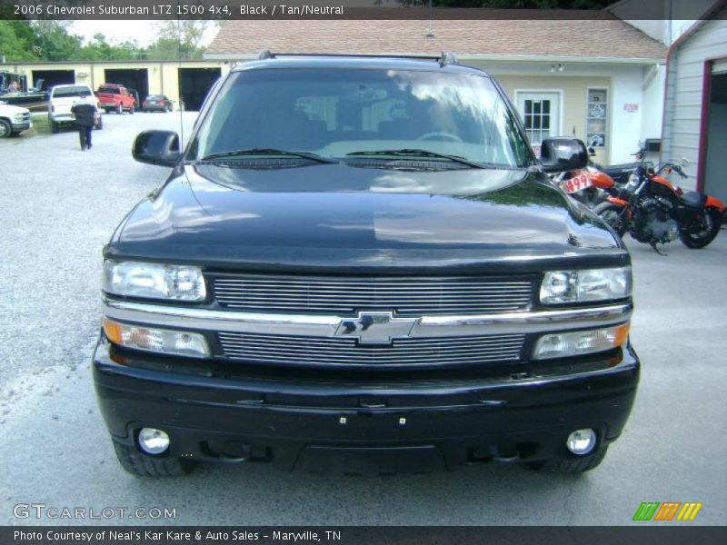 Black / Tan/Neutral 2006 Chevrolet Suburban LTZ 1500 4x4