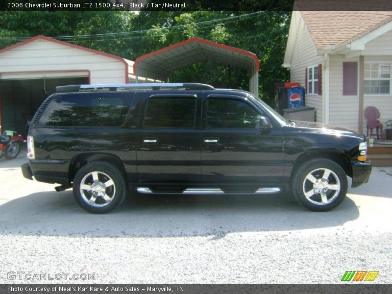 Black / Tan/Neutral 2006 Chevrolet Suburban LTZ 1500 4x4