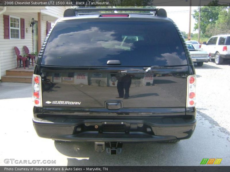Black / Tan/Neutral 2006 Chevrolet Suburban LTZ 1500 4x4