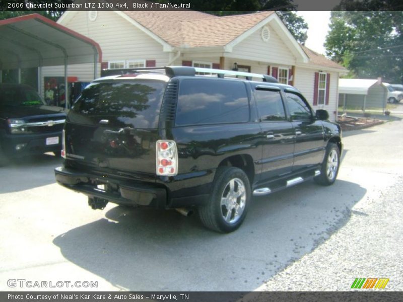 Black / Tan/Neutral 2006 Chevrolet Suburban LTZ 1500 4x4