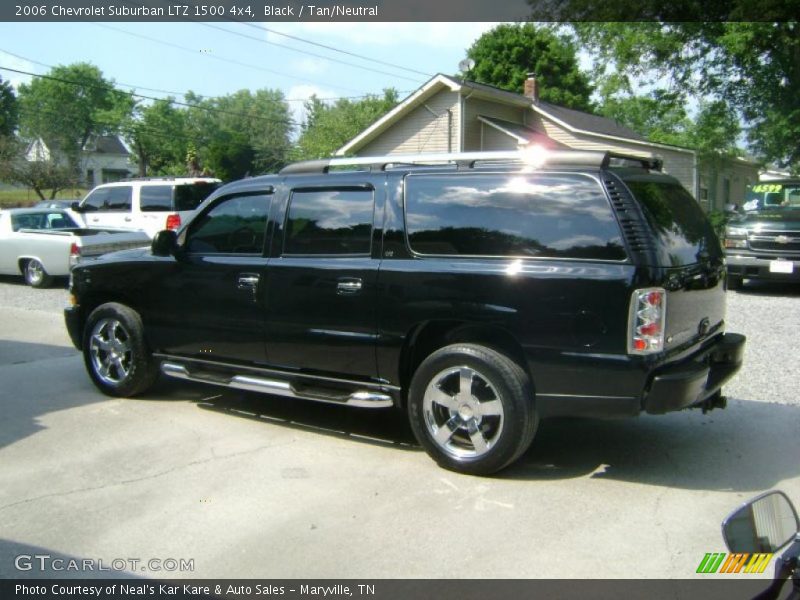 Black / Tan/Neutral 2006 Chevrolet Suburban LTZ 1500 4x4