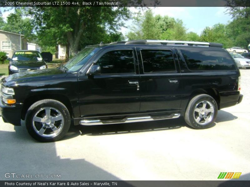 Black / Tan/Neutral 2006 Chevrolet Suburban LTZ 1500 4x4