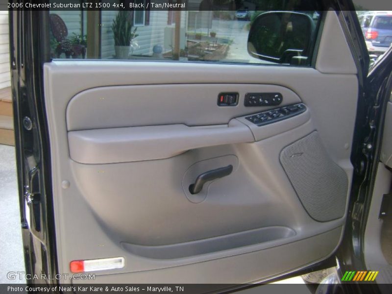 Black / Tan/Neutral 2006 Chevrolet Suburban LTZ 1500 4x4