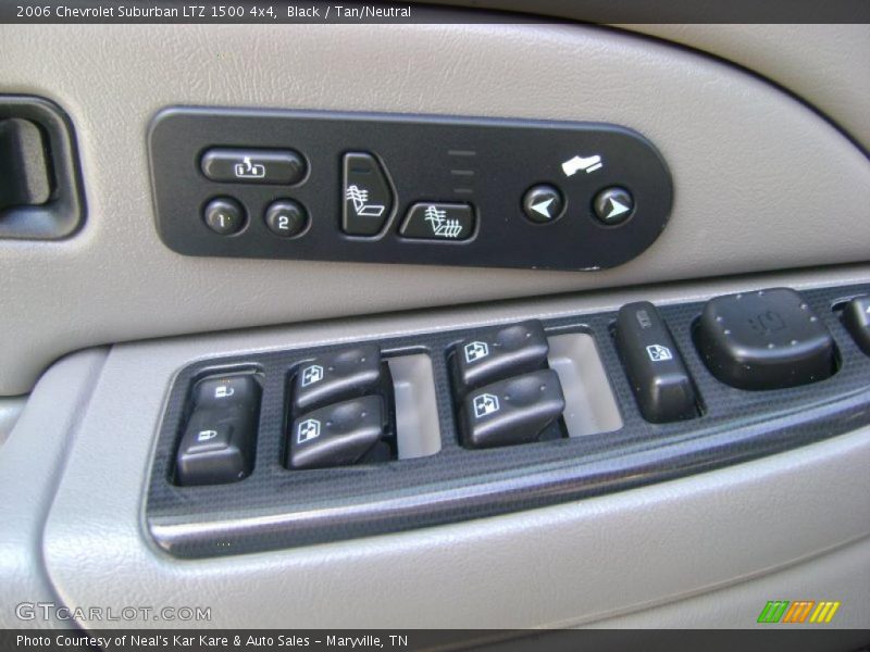 Black / Tan/Neutral 2006 Chevrolet Suburban LTZ 1500 4x4