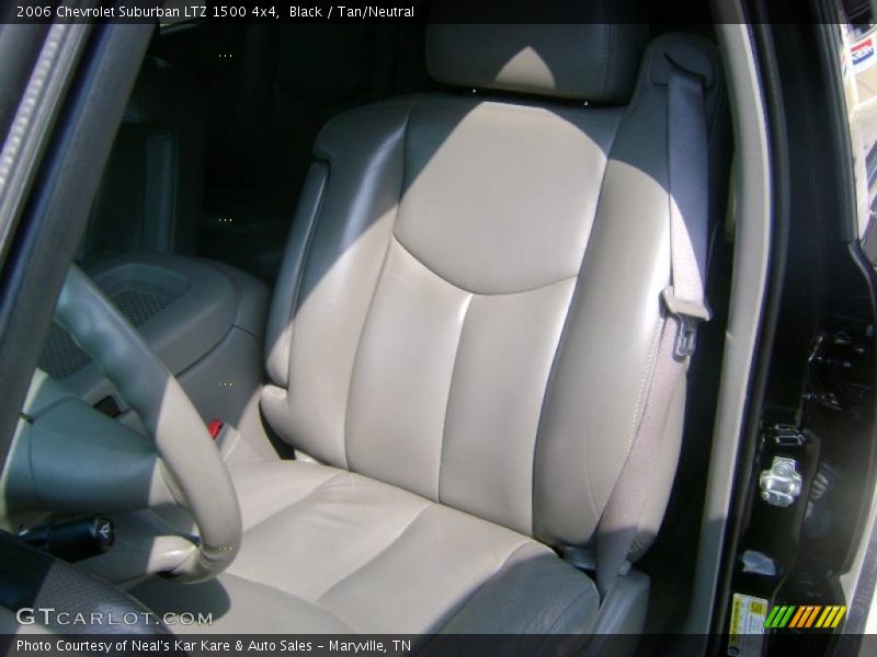 Black / Tan/Neutral 2006 Chevrolet Suburban LTZ 1500 4x4
