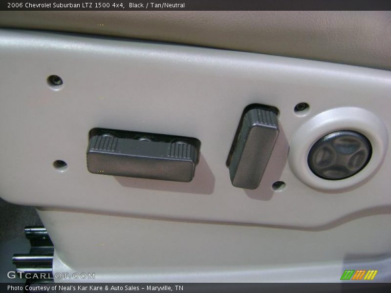 Black / Tan/Neutral 2006 Chevrolet Suburban LTZ 1500 4x4