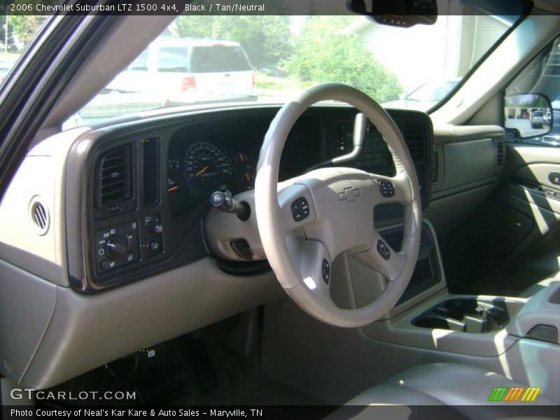 Black / Tan/Neutral 2006 Chevrolet Suburban LTZ 1500 4x4