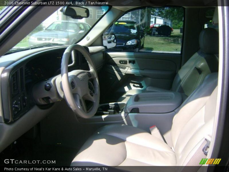 Black / Tan/Neutral 2006 Chevrolet Suburban LTZ 1500 4x4