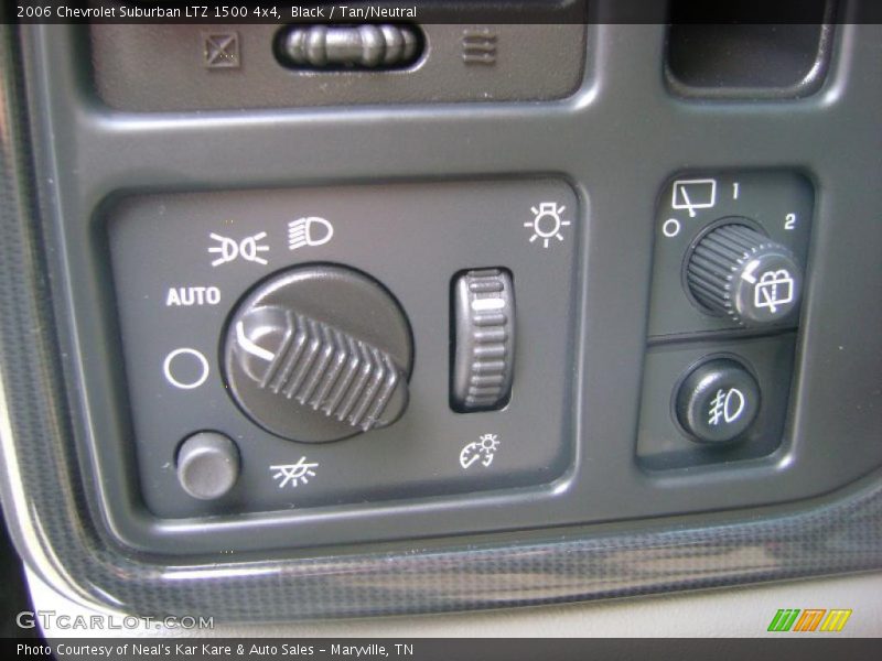 Black / Tan/Neutral 2006 Chevrolet Suburban LTZ 1500 4x4