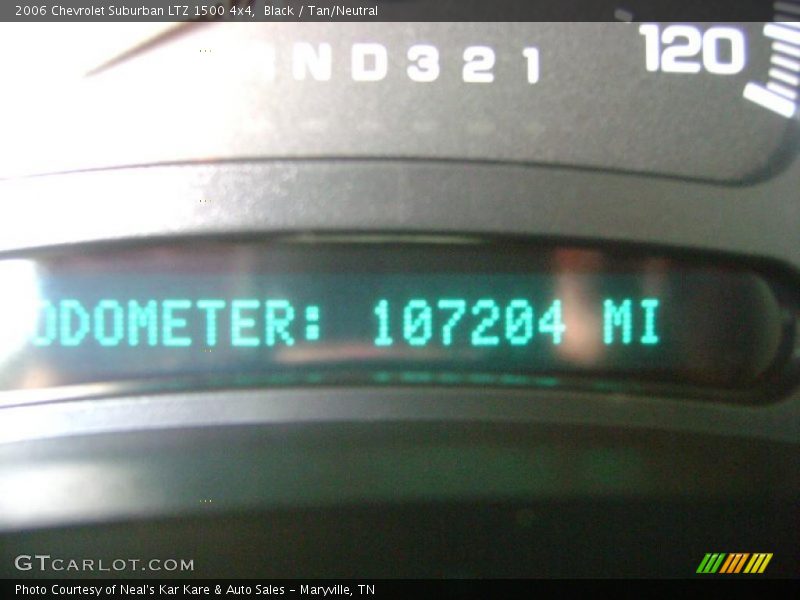 Black / Tan/Neutral 2006 Chevrolet Suburban LTZ 1500 4x4