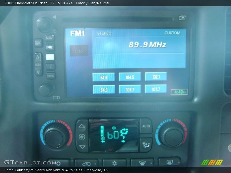 Black / Tan/Neutral 2006 Chevrolet Suburban LTZ 1500 4x4