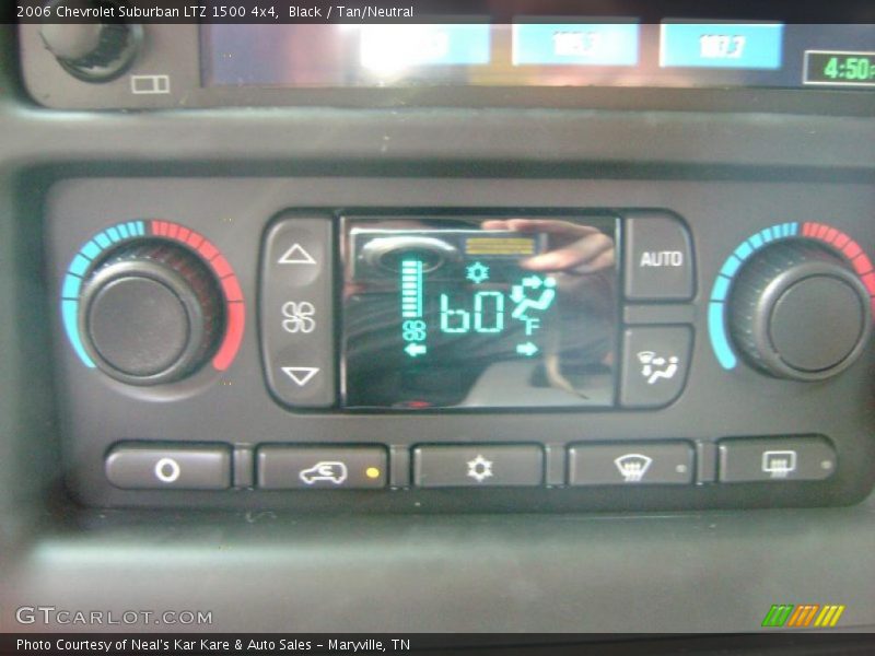 Black / Tan/Neutral 2006 Chevrolet Suburban LTZ 1500 4x4