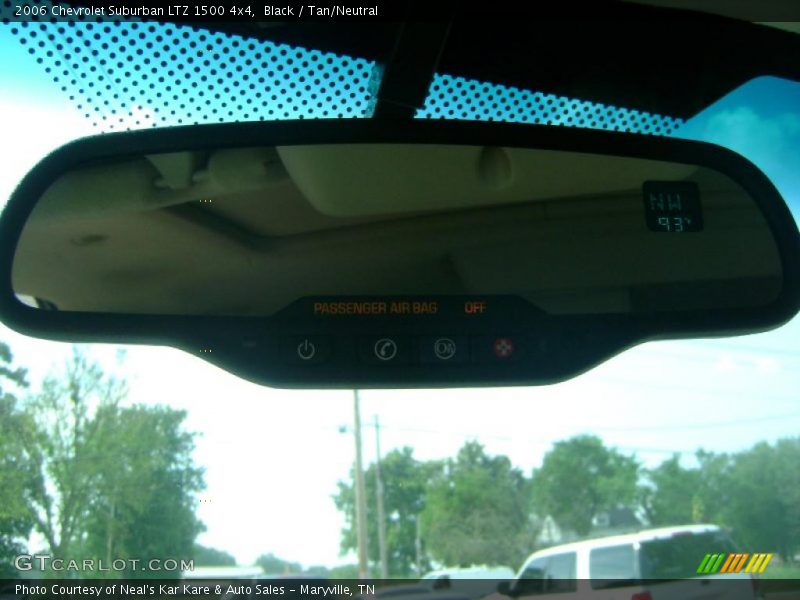 Black / Tan/Neutral 2006 Chevrolet Suburban LTZ 1500 4x4
