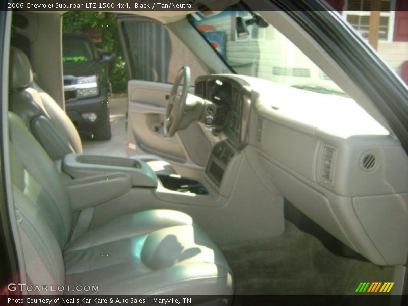 Black / Tan/Neutral 2006 Chevrolet Suburban LTZ 1500 4x4