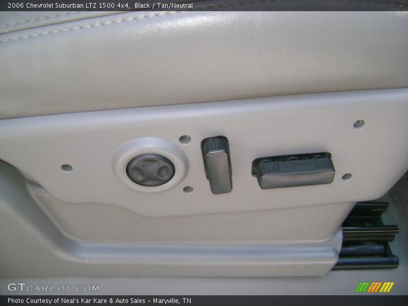 Black / Tan/Neutral 2006 Chevrolet Suburban LTZ 1500 4x4
