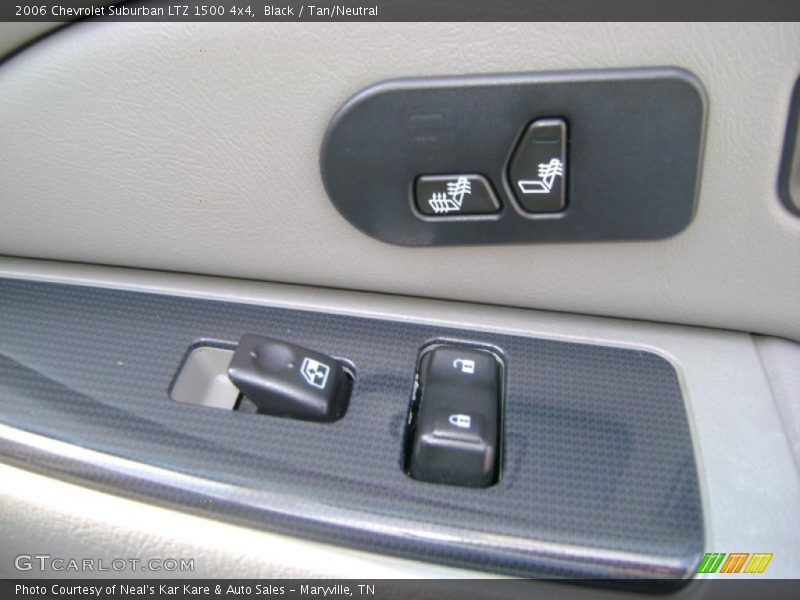 Black / Tan/Neutral 2006 Chevrolet Suburban LTZ 1500 4x4