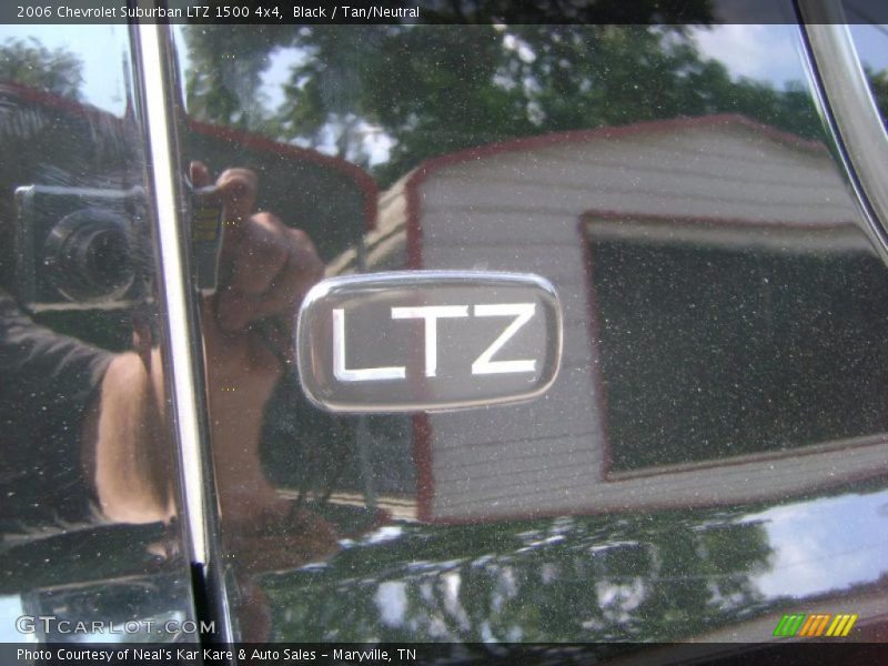 Black / Tan/Neutral 2006 Chevrolet Suburban LTZ 1500 4x4