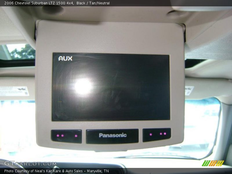 Black / Tan/Neutral 2006 Chevrolet Suburban LTZ 1500 4x4