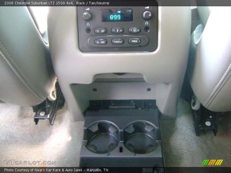 Black / Tan/Neutral 2006 Chevrolet Suburban LTZ 1500 4x4