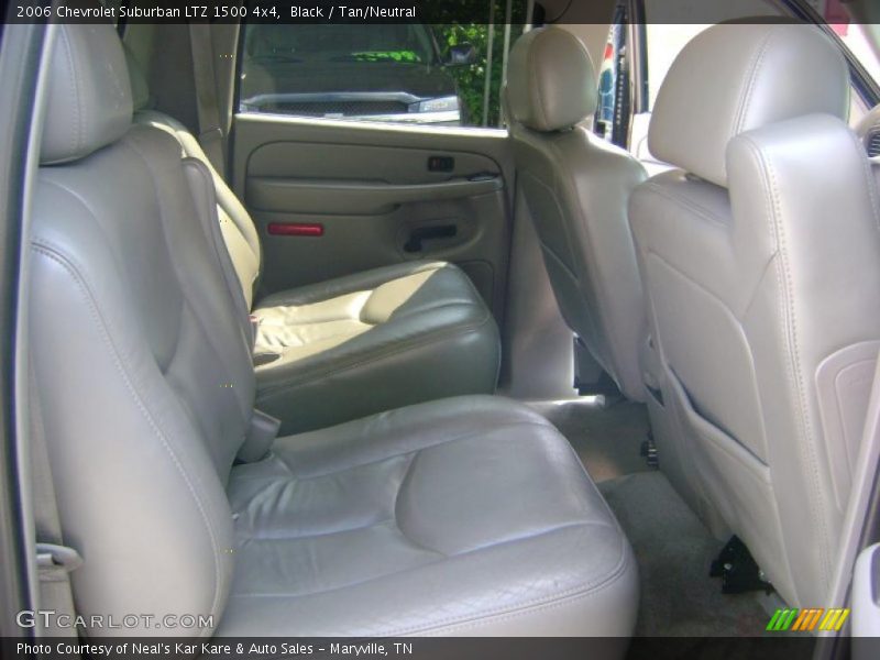 Black / Tan/Neutral 2006 Chevrolet Suburban LTZ 1500 4x4