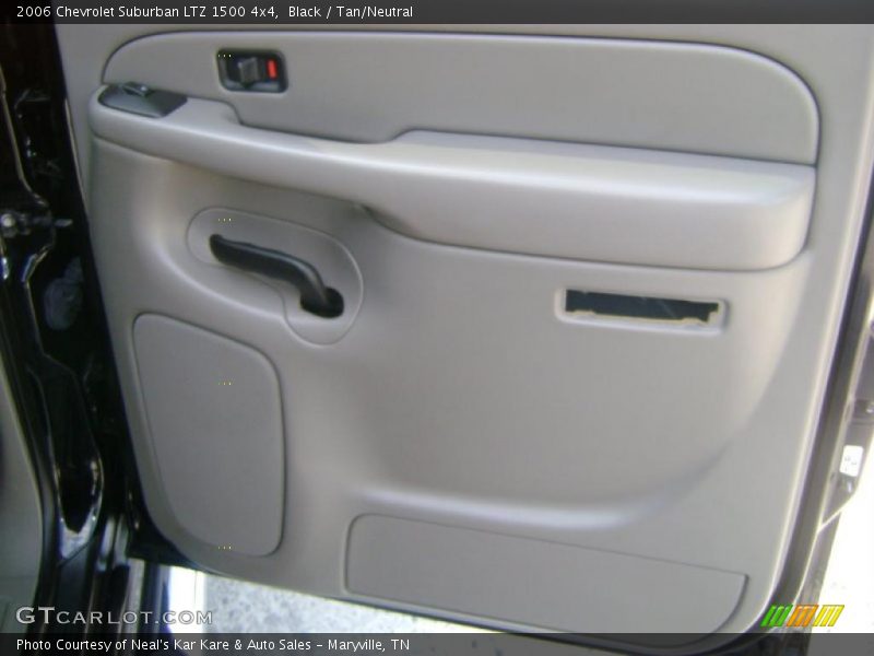 Black / Tan/Neutral 2006 Chevrolet Suburban LTZ 1500 4x4