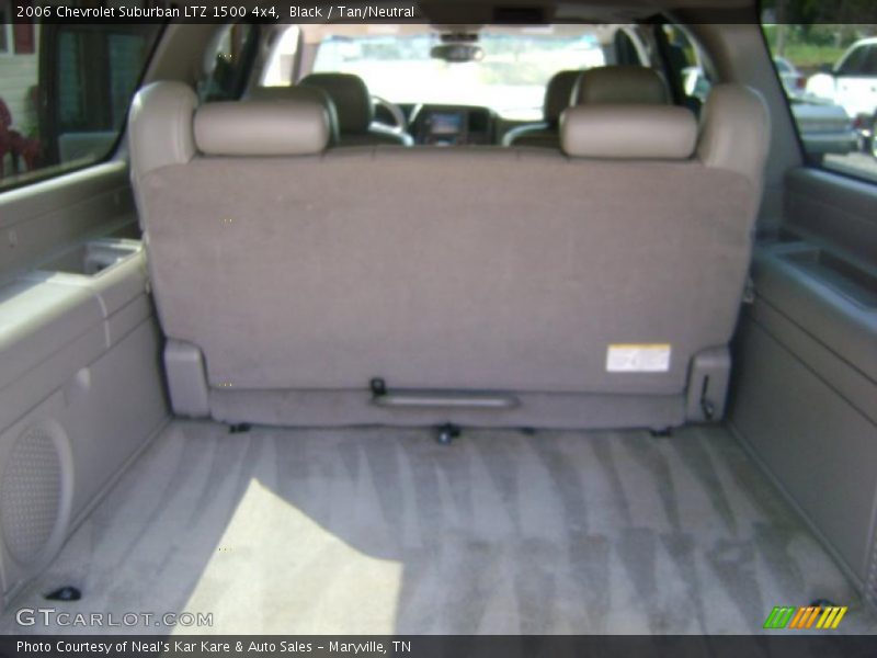 Black / Tan/Neutral 2006 Chevrolet Suburban LTZ 1500 4x4