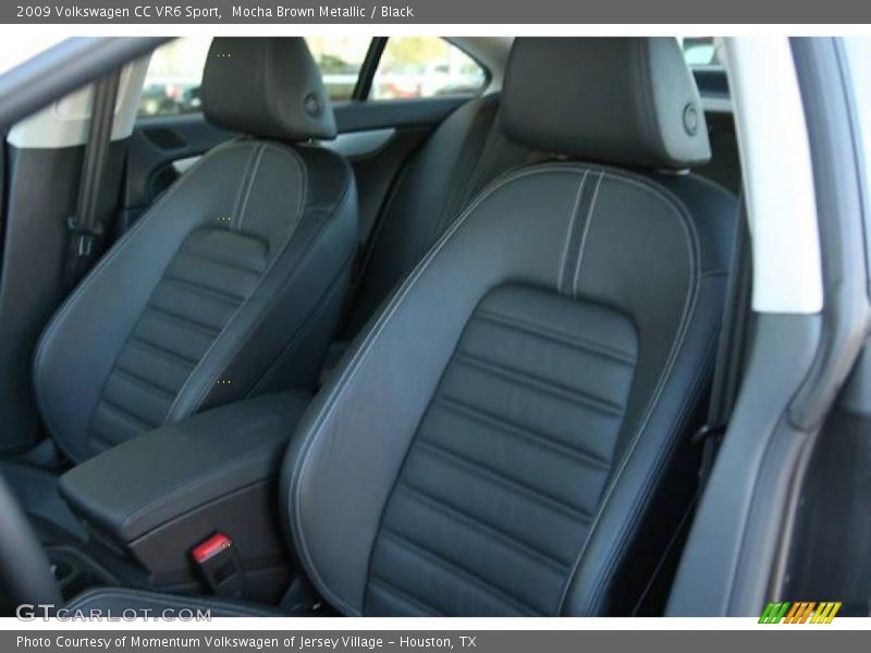 Mocha Brown Metallic / Black 2009 Volkswagen CC VR6 Sport