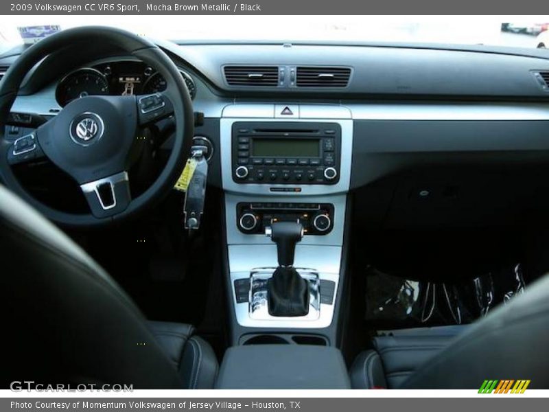 Mocha Brown Metallic / Black 2009 Volkswagen CC VR6 Sport