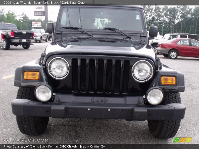 Black / Dark Slate Gray 2006 Jeep Wrangler Sport 4x4