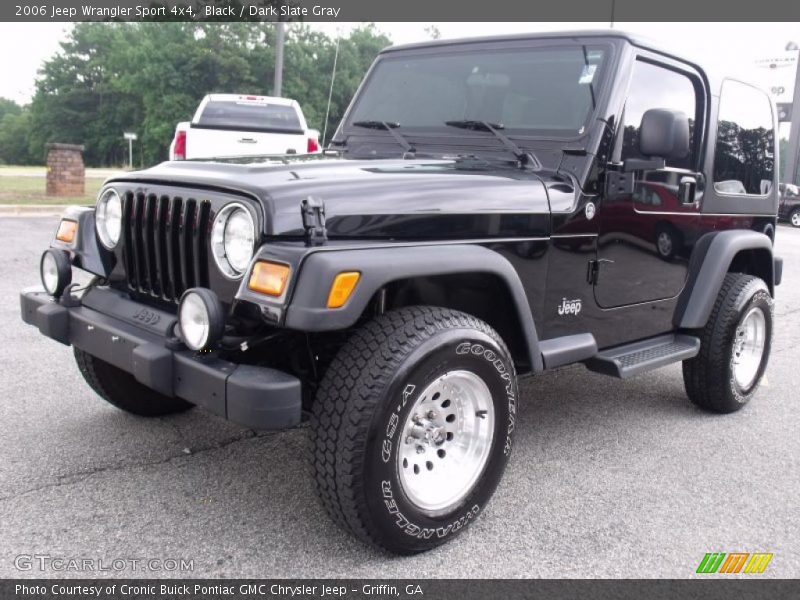 Black / Dark Slate Gray 2006 Jeep Wrangler Sport 4x4
