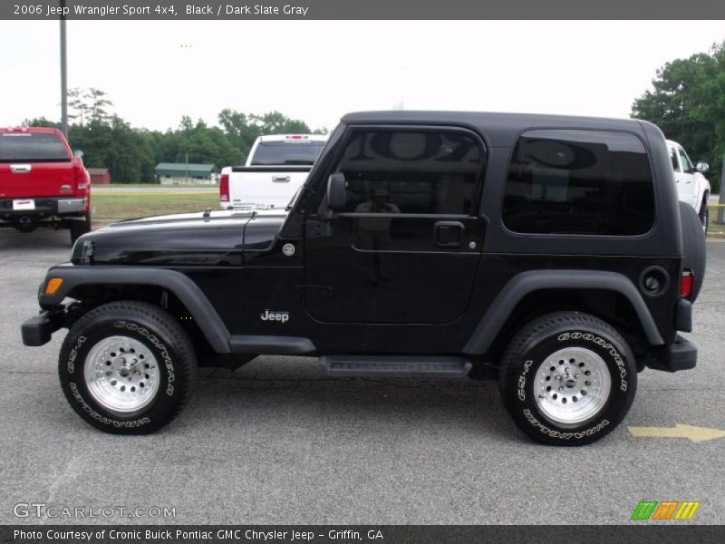 Black / Dark Slate Gray 2006 Jeep Wrangler Sport 4x4