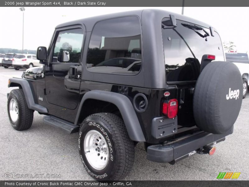 Black / Dark Slate Gray 2006 Jeep Wrangler Sport 4x4