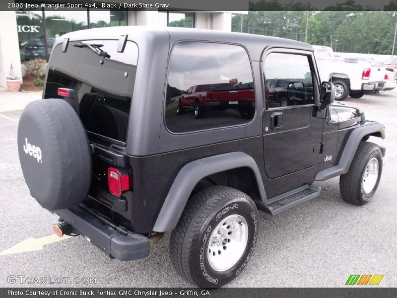 Black / Dark Slate Gray 2006 Jeep Wrangler Sport 4x4