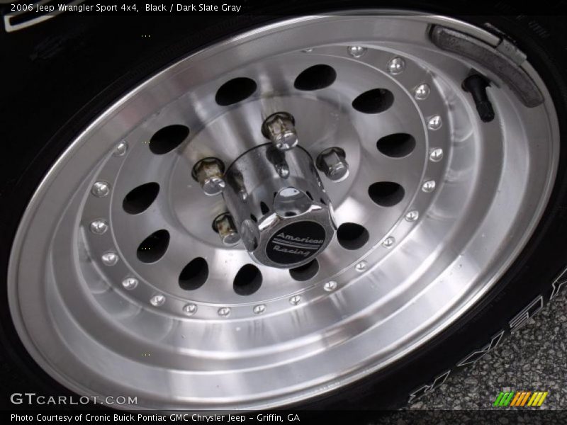 Black / Dark Slate Gray 2006 Jeep Wrangler Sport 4x4
