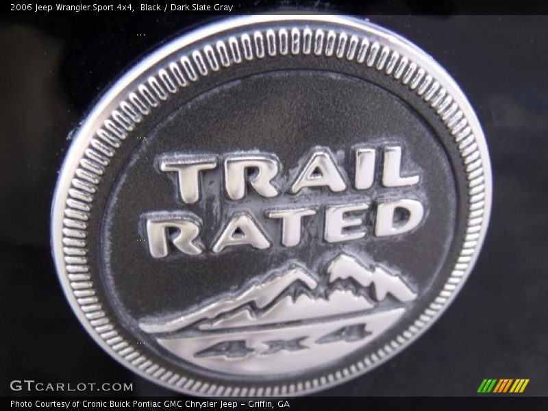 Black / Dark Slate Gray 2006 Jeep Wrangler Sport 4x4