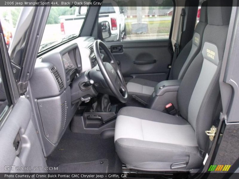 Black / Dark Slate Gray 2006 Jeep Wrangler Sport 4x4