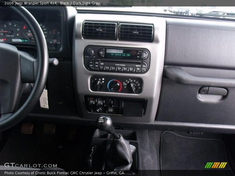 Black / Dark Slate Gray 2006 Jeep Wrangler Sport 4x4