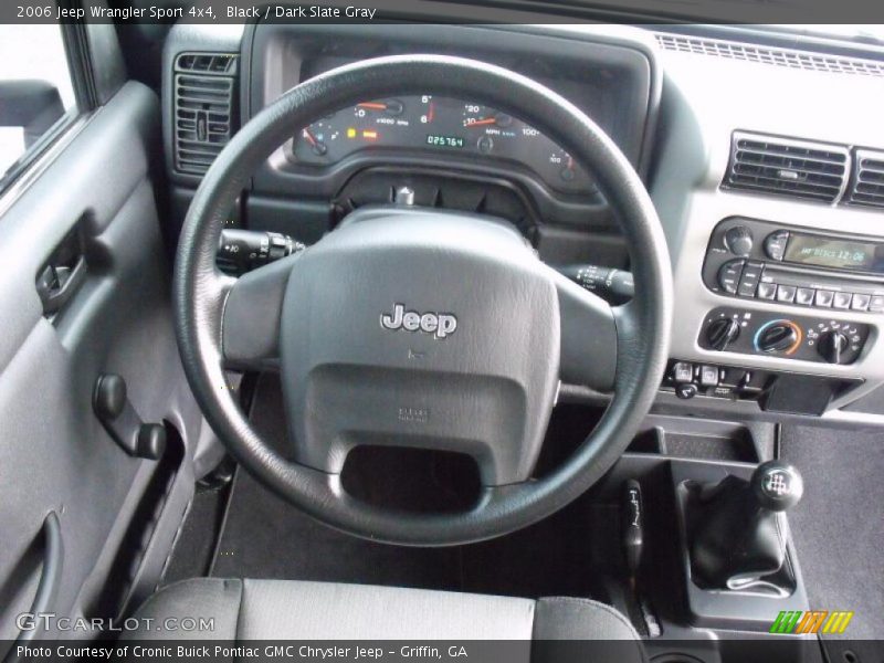 Black / Dark Slate Gray 2006 Jeep Wrangler Sport 4x4