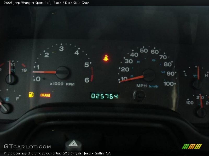 Black / Dark Slate Gray 2006 Jeep Wrangler Sport 4x4